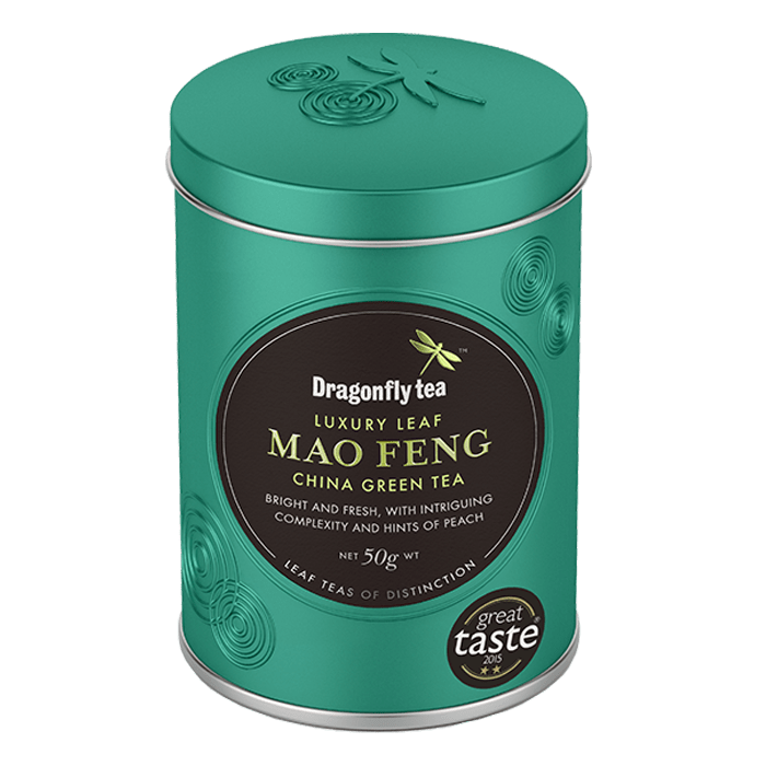 Luxury Leaf Mao Feng Green China Tea - Dragonfly Tea
