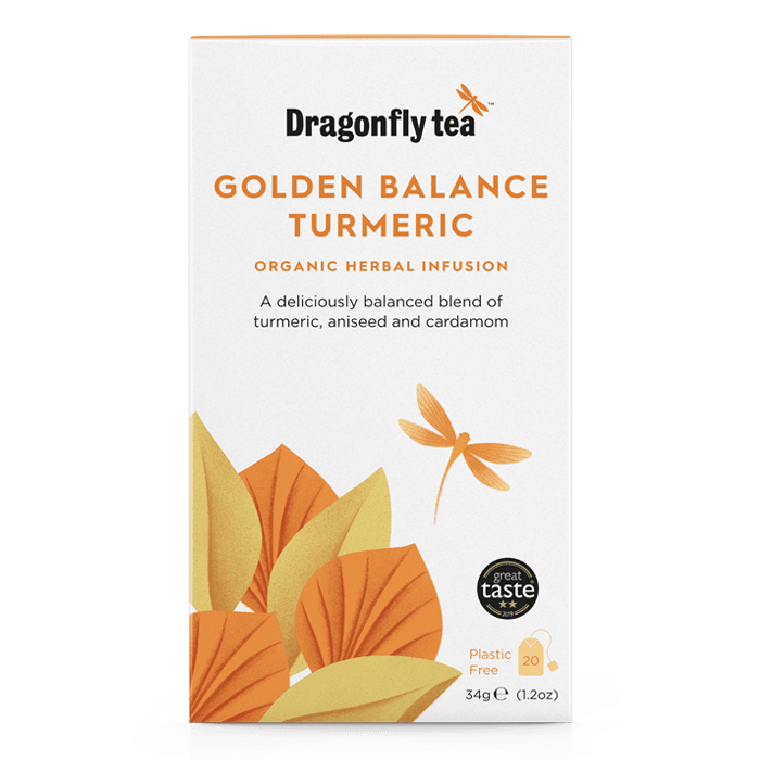 Organic Golden Balance Turmeric - Dragonfly Tea