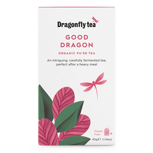 Good Dragon Organic Pu'er Tea - Dragonfly Tea