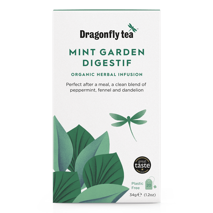 Organic Mint Garden Digestif - Dragonfly Tea
