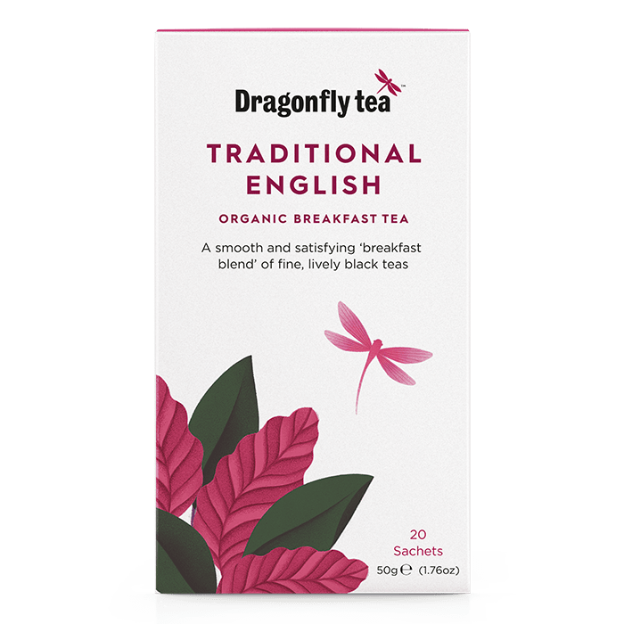 Traditional English Organic Breakfast Tea - Dragonfly Tea