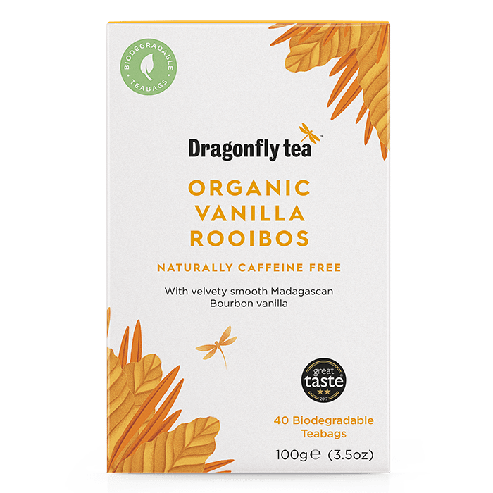 Organic Vanilla Rooibos Redbush Tea - Dragonfly Tea
