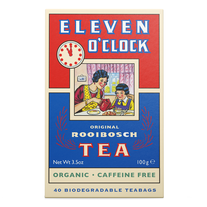 Organic Eleven O'clock Rooibosch Tea - 40 teabags