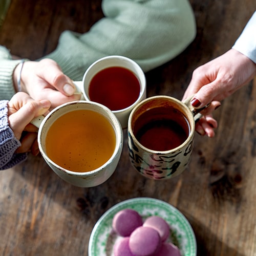 Tea with friends - Dragonfly Tea