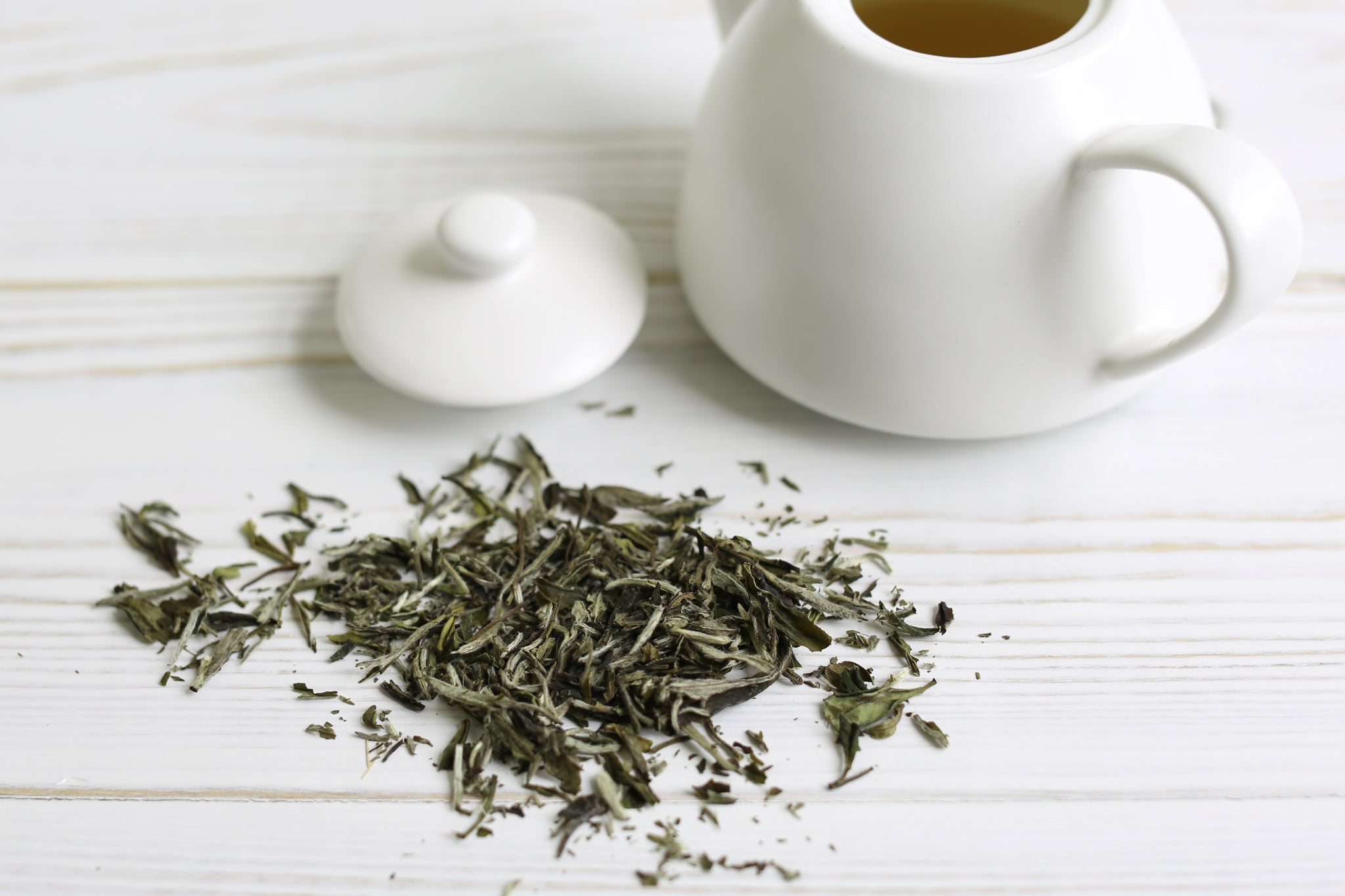 White Tea Leaves - Dragonfly Tea